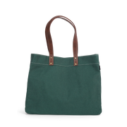 Carryall Tote - Waxed Hunter Green