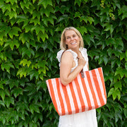 Carryall Tote - Linea Red/Pink