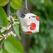 Mini Cube Key Ring - Cherries