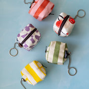 Mini Cube Key Ring - Linea Olive
