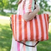 Essential Tote - Linea Red/Pink