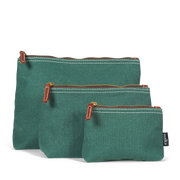 Travel Pouch - Waxed Hunter Green