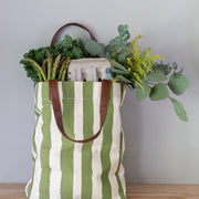 Market Tote - Linea Olive