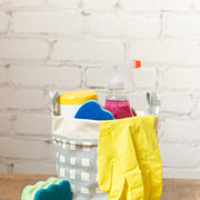 Canvas Bucket - Flores