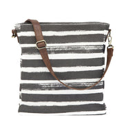 City Sling - Charcoal Stripes