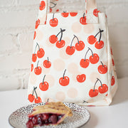 Lunch + Pie Tote - Cherries