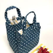 Lunch + Pie Tote - Big Sur Grey