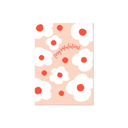 Flowers Congratulations Card