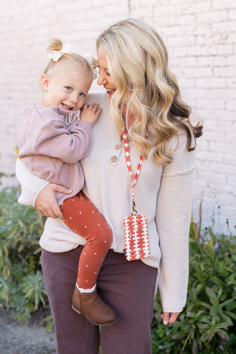 Cardholder Wallet - Linea Red/Pink