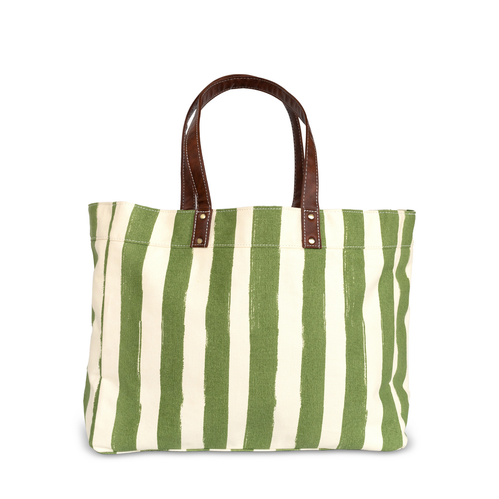 Carryall Tote - Linea Olive