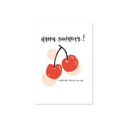 Cherry On Top Birthday Card