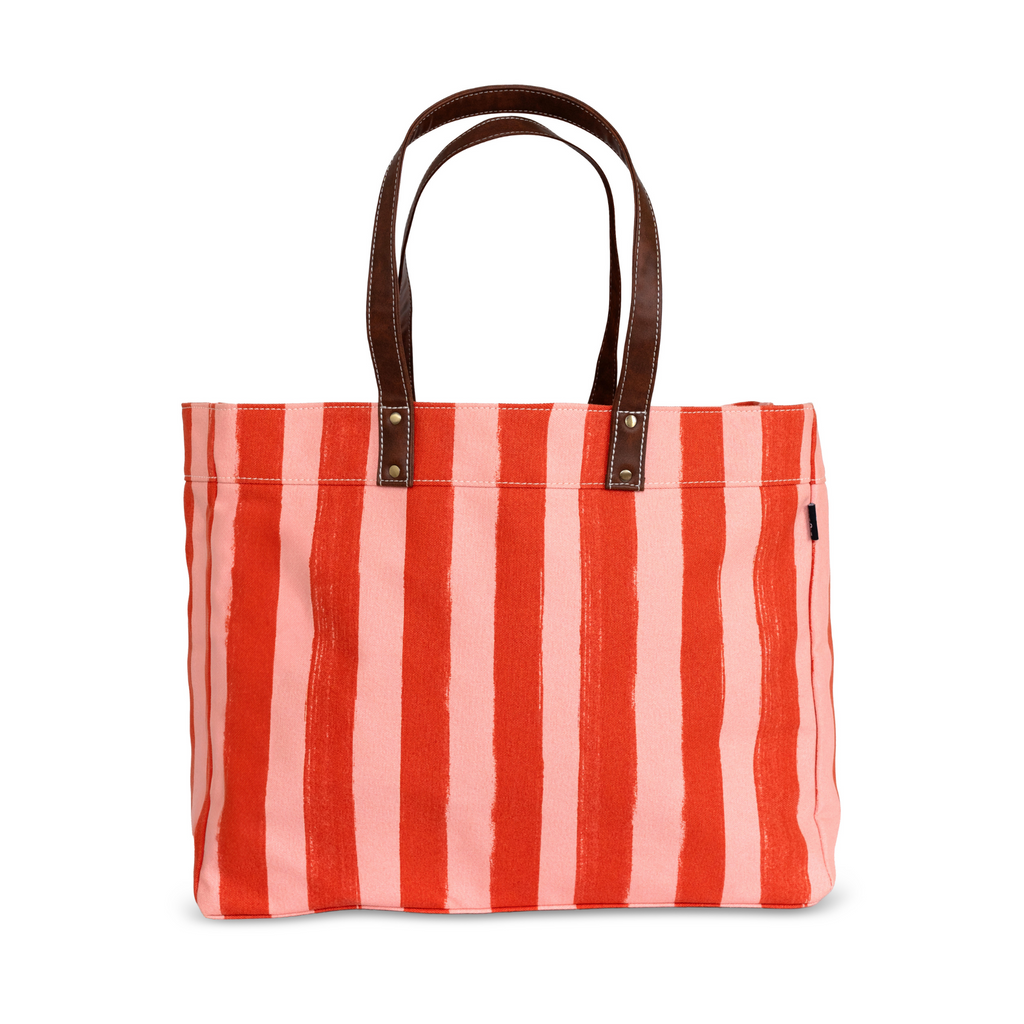 Carryall Tote Linea Red Pink