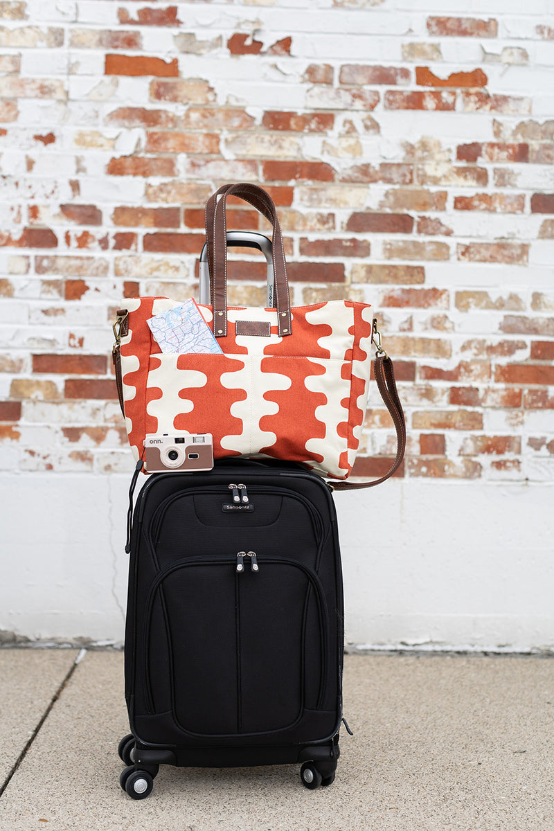 Essential Tote - Echo Tangerine