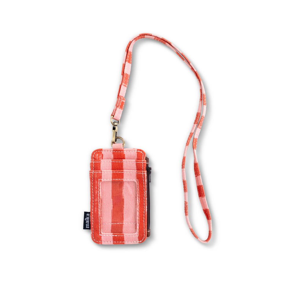 Cardholder Wallet Linea Red Pink