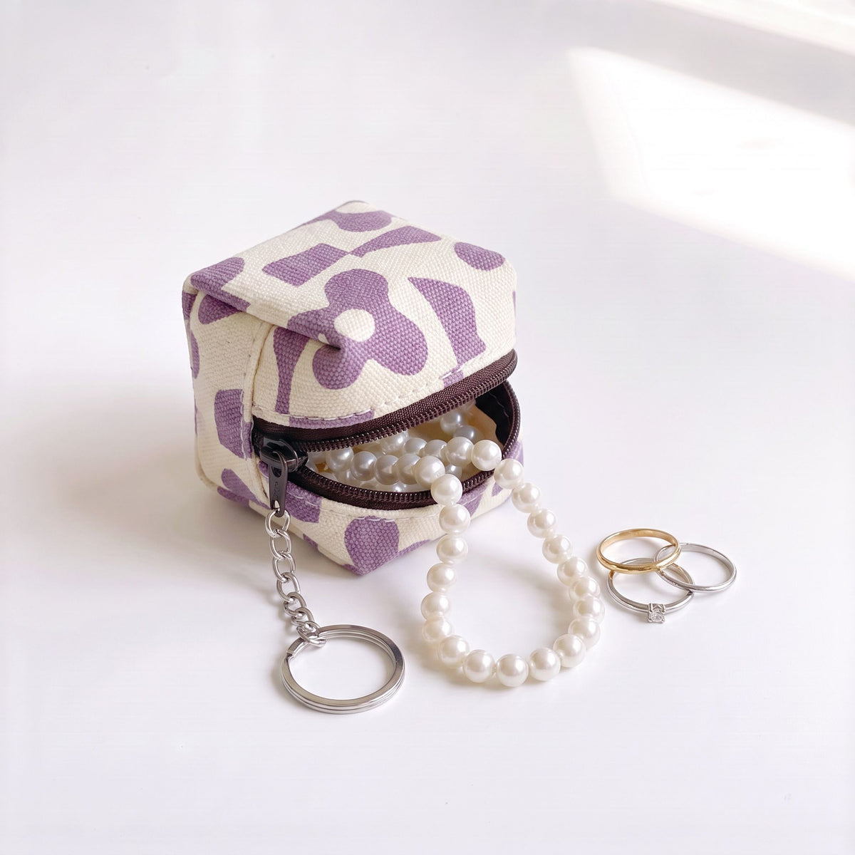 Mini Cube Key Ring - Nolita