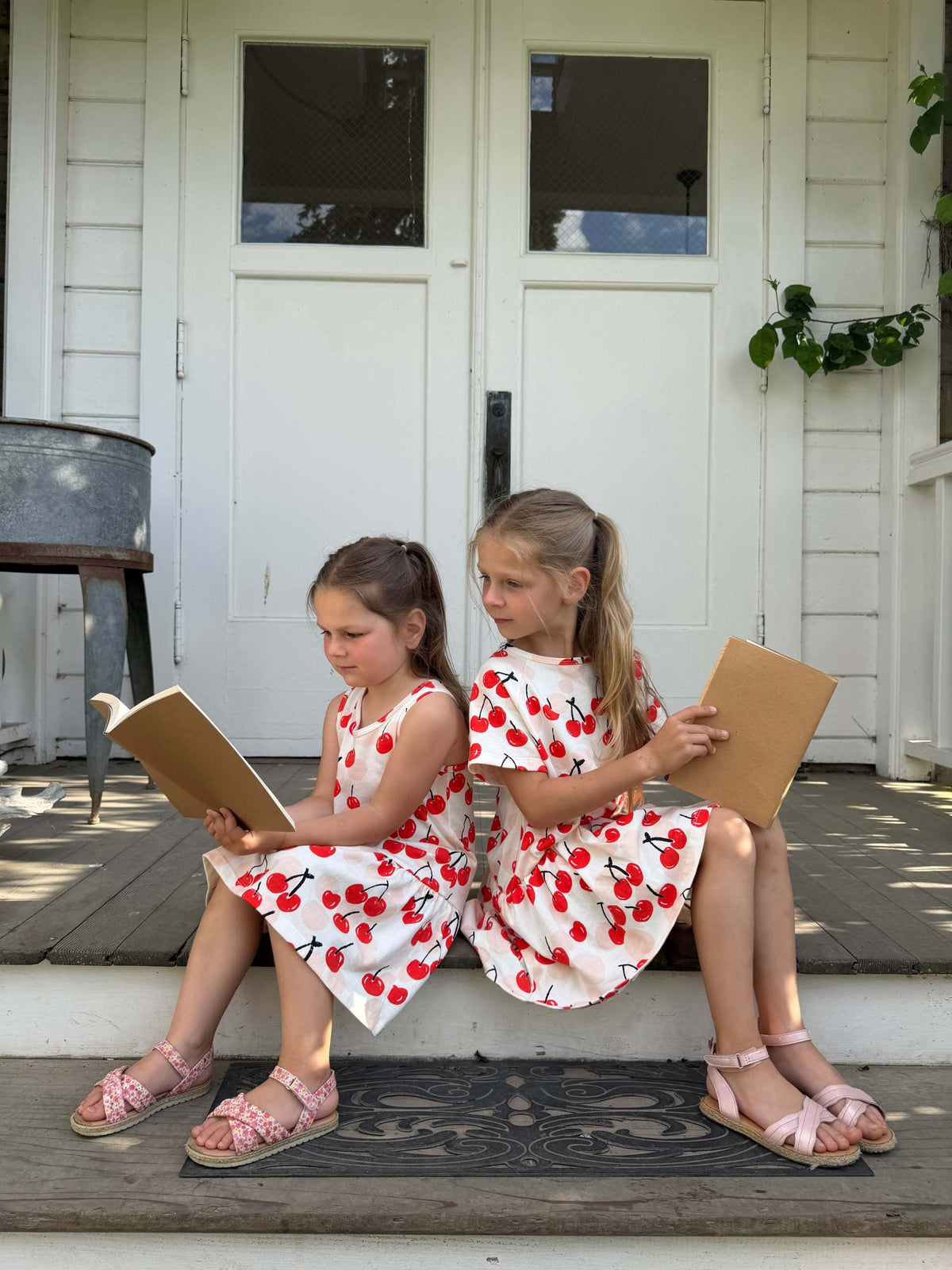 Milwaukee Dress - Cherries Red