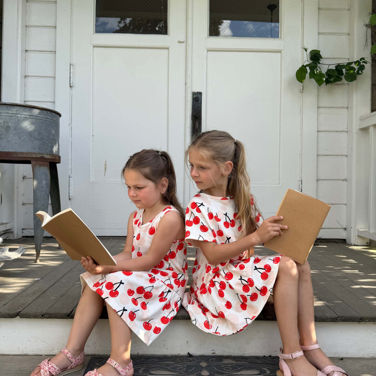 Milwaukee Dress - Cherries Red