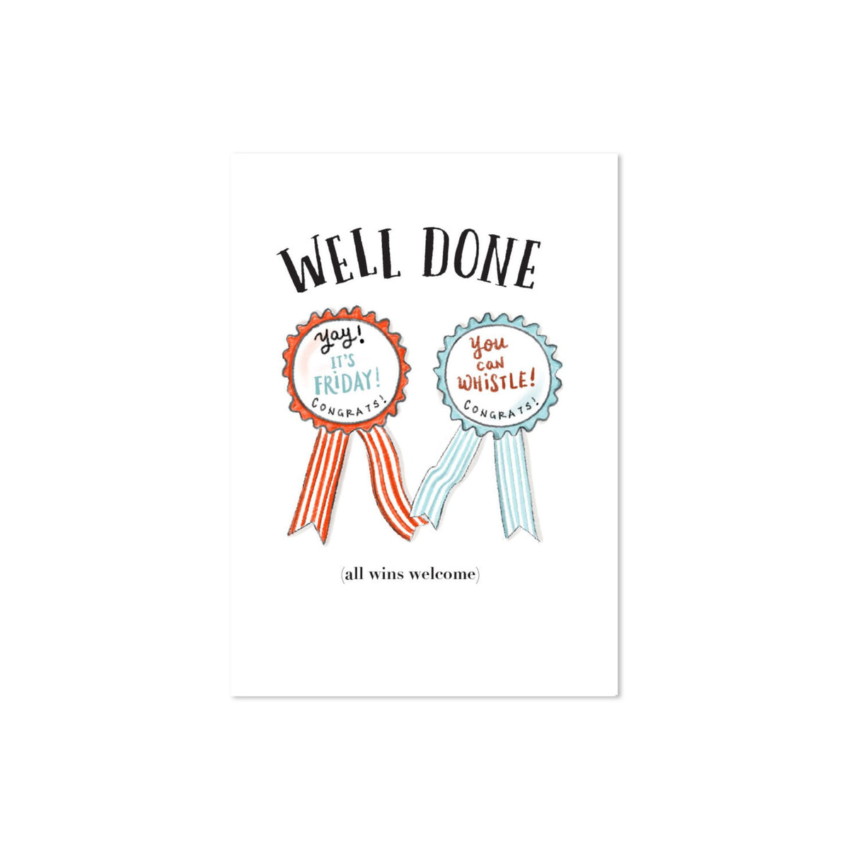 Ribbons Congratulations Card