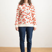 Adult Sweatshirt - Cherries Red