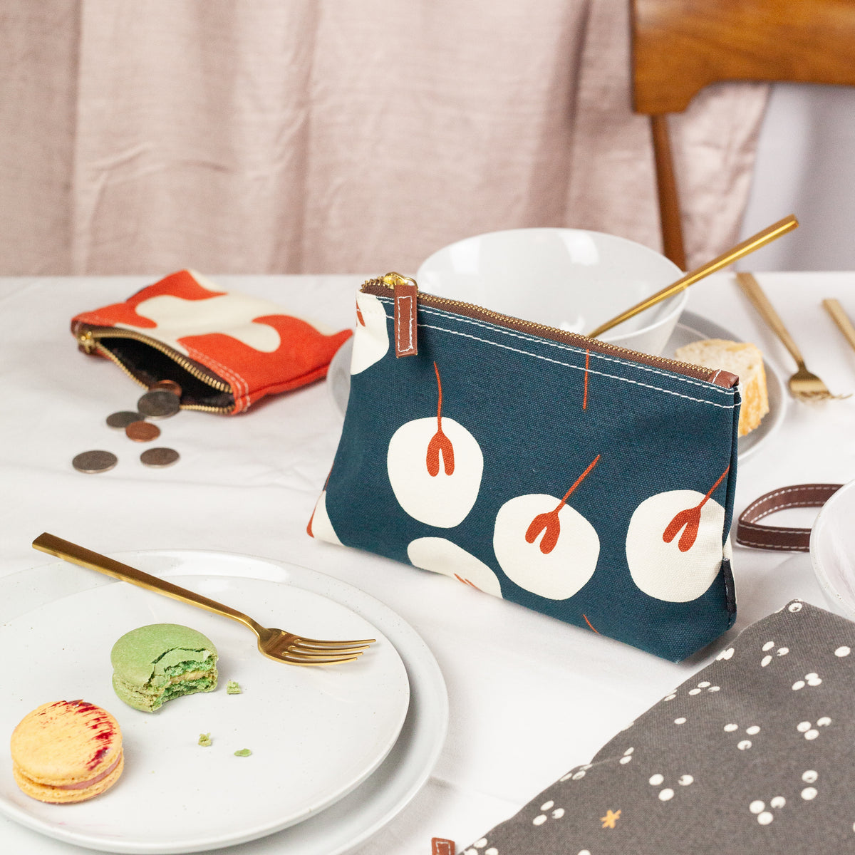 Medium Lined Travel Pouch Bundles