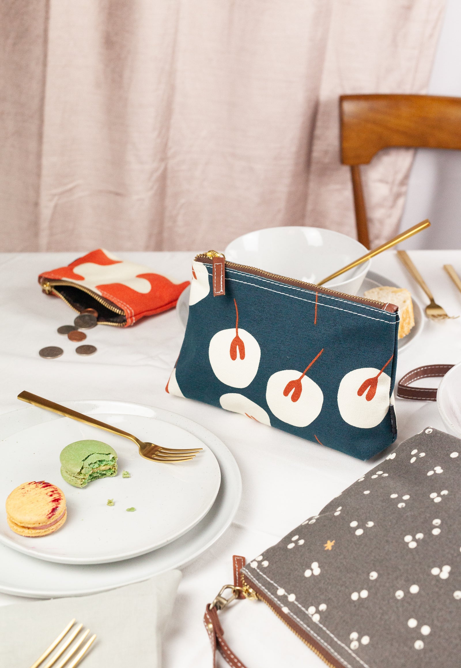 Medium Lined Travel Pouch Bundles