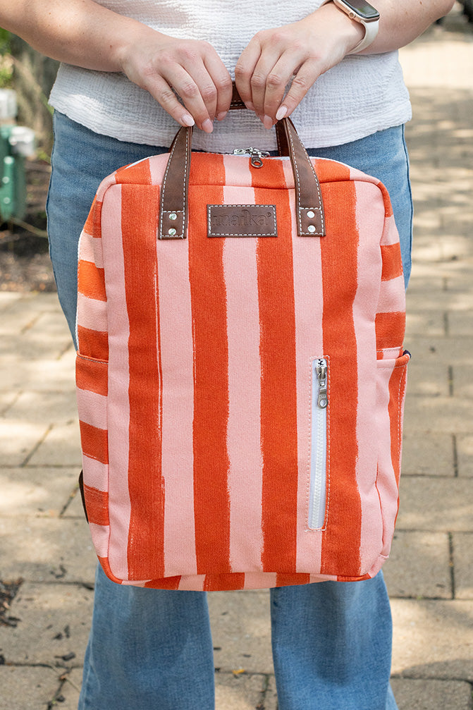 Laptop Backpack - Linea Red/Pink