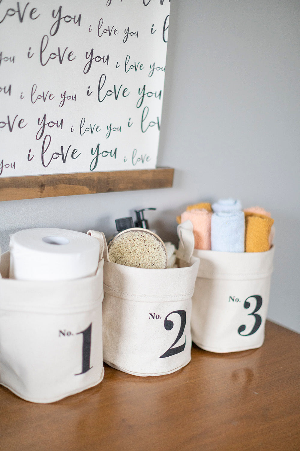 Canvas Bucket - No. 1