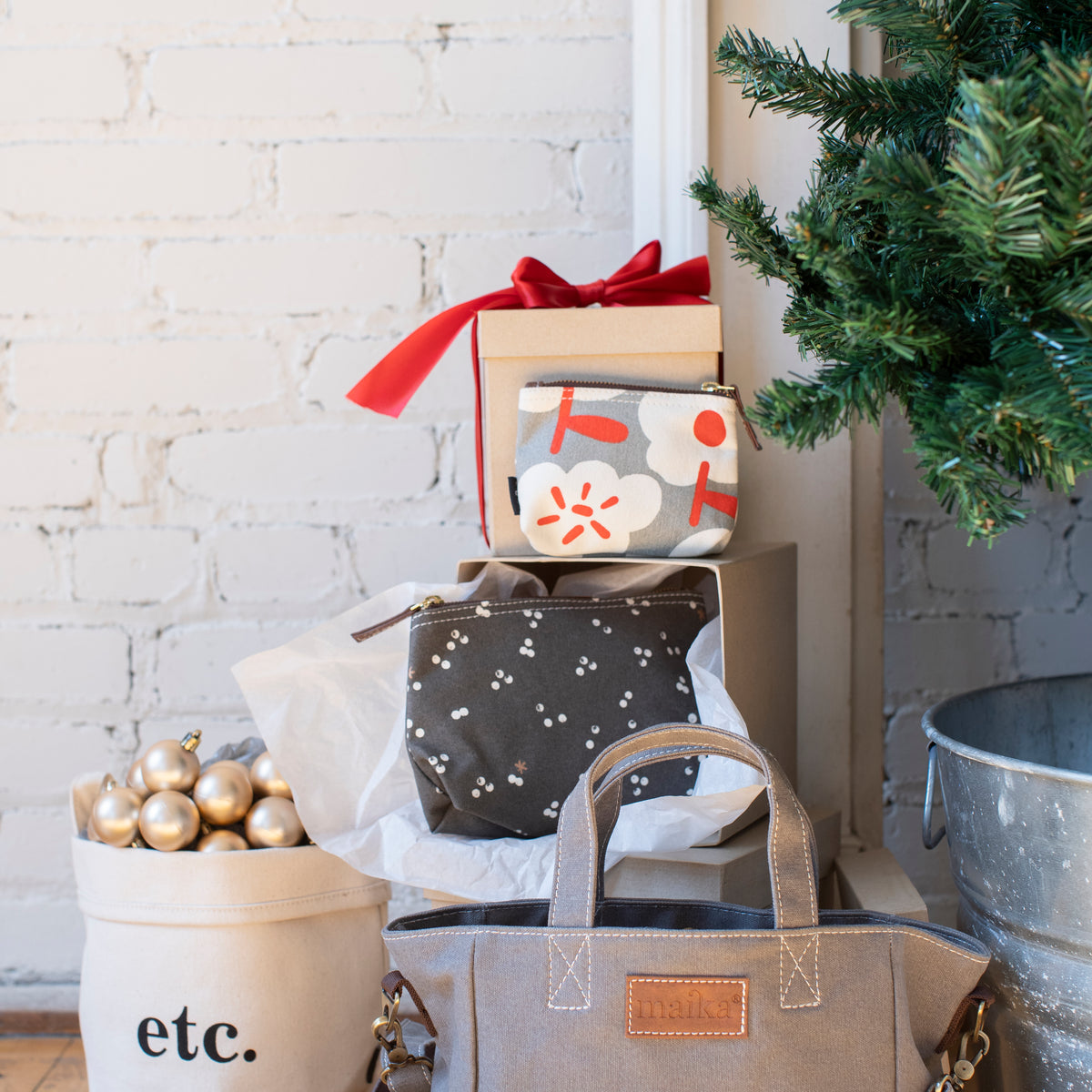 Canvas Bucket - "Etc"