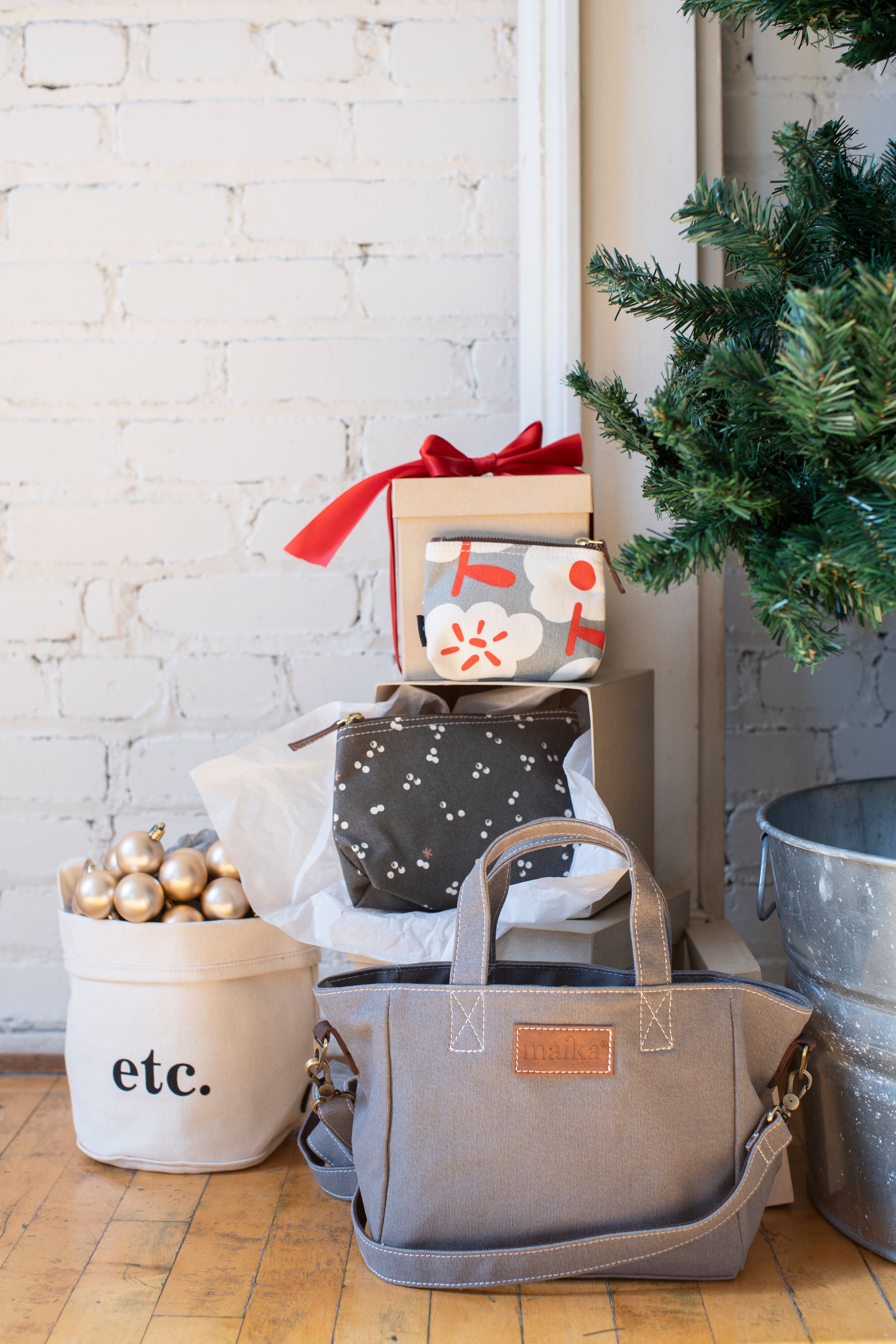 Canvas Bucket - "Etc"