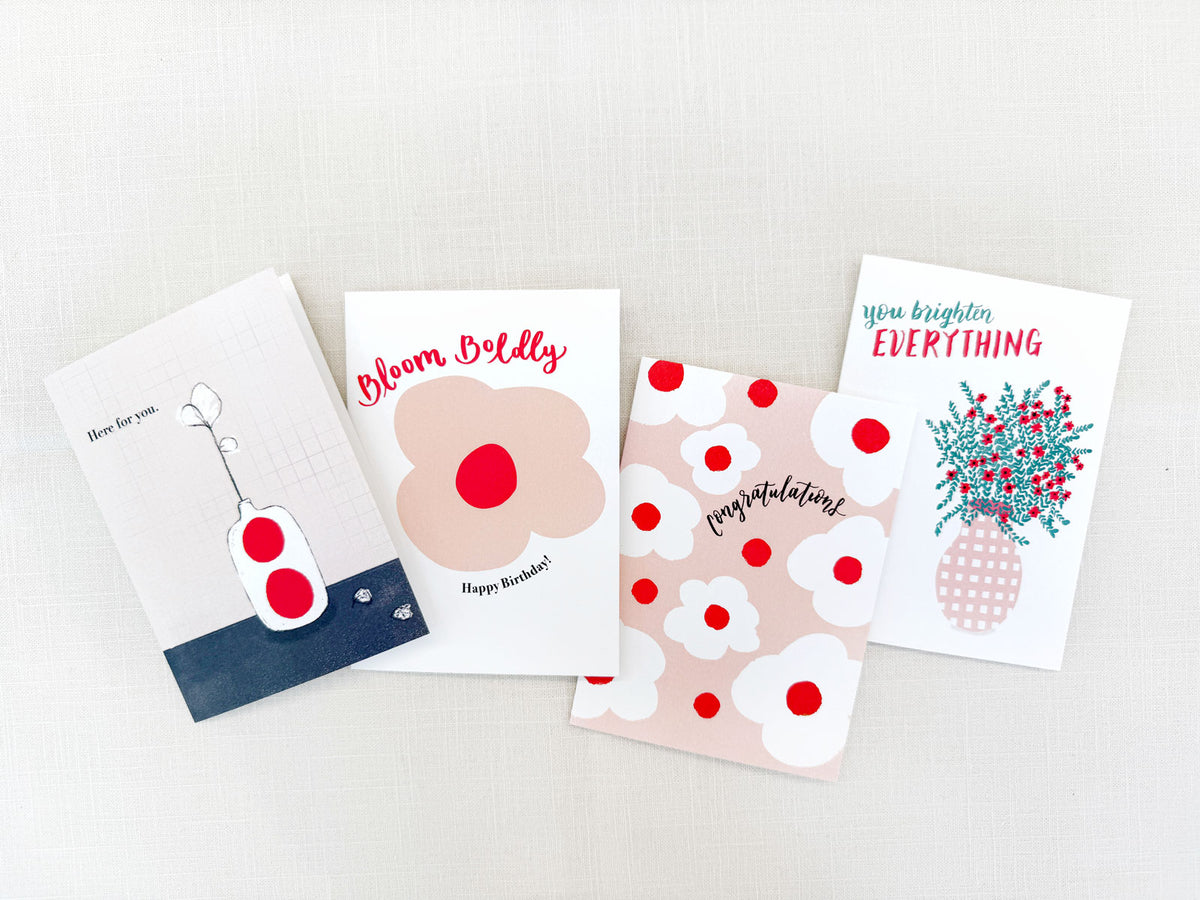 Bloom Boldly Birthday Card