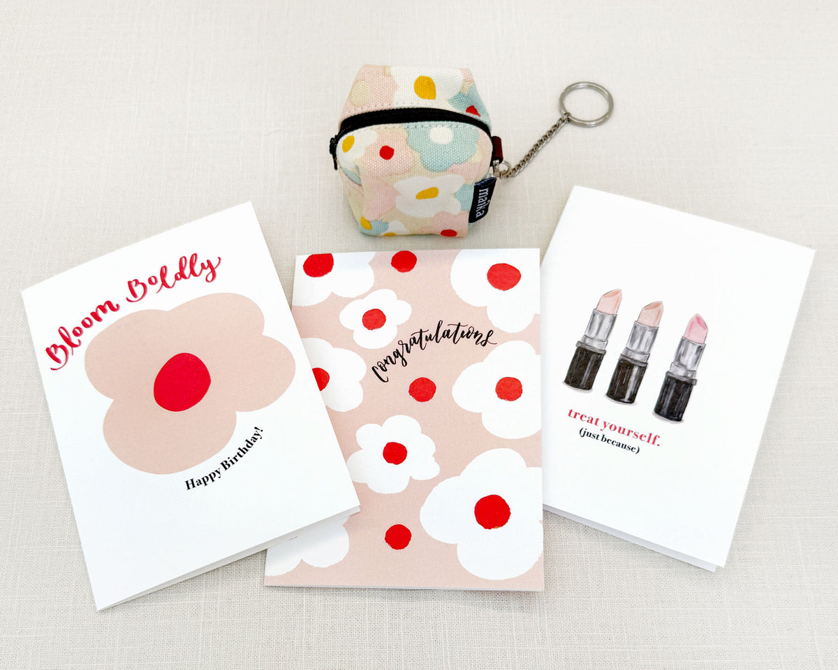 Bloom Boldly Birthday Card