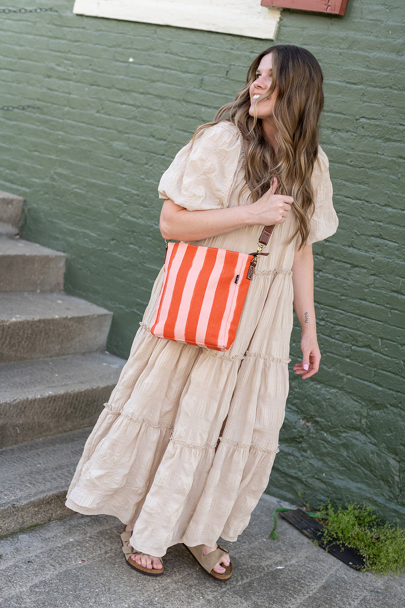 City Sling - Linea Red/Pink