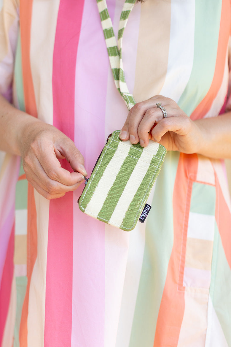 Cardholder Wallet - Linea Olive