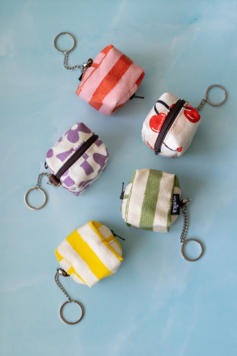 Mini Cube Key Ring - Linea Buttercup