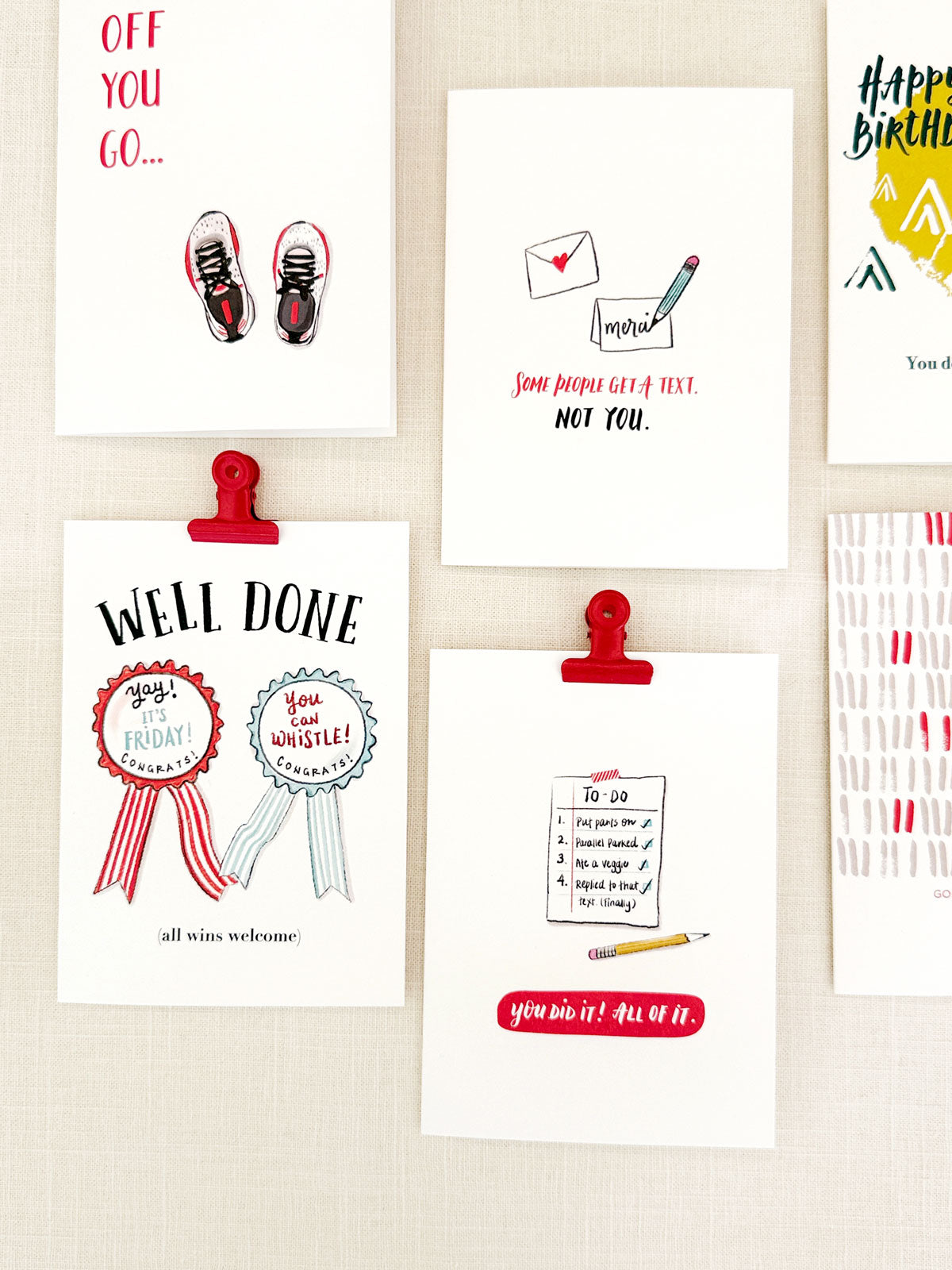 Checklist Congratulations Card