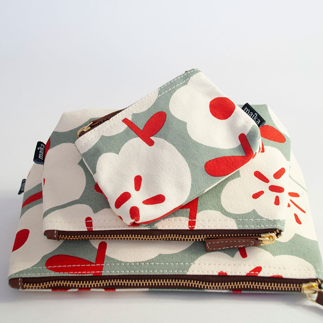 Small Lined Travel Pouch Bundles