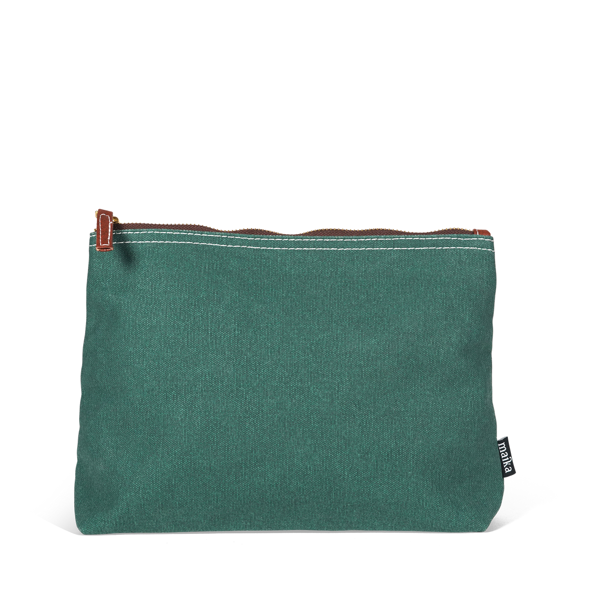 Travel Pouch - Waxed Hunter Green