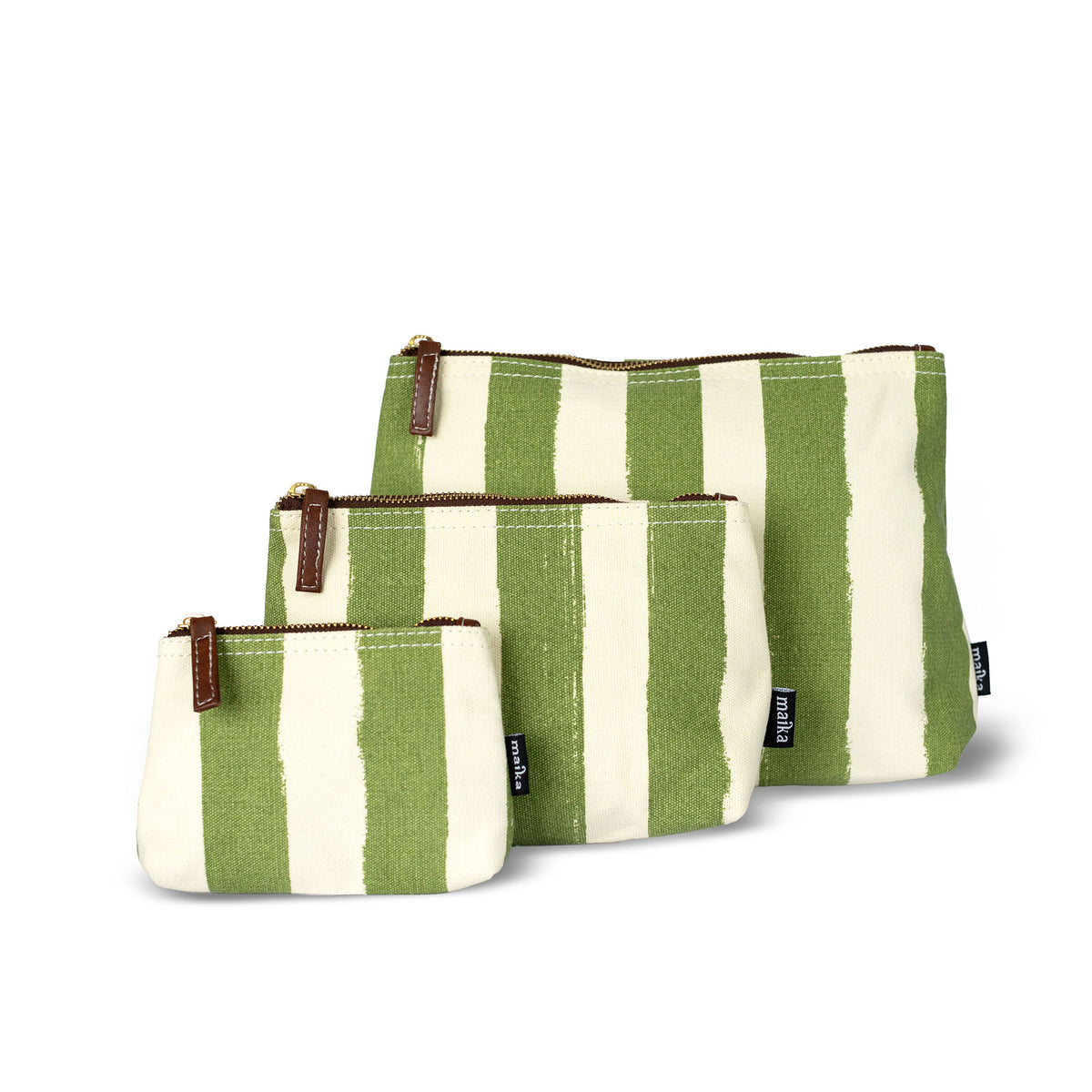 Travel Pouch - Linea Olive