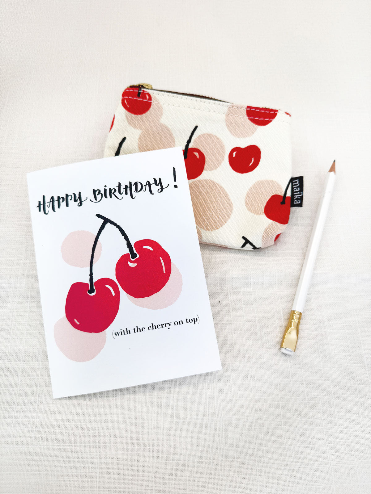 Cherry On Top Birthday Card