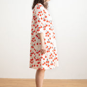 Helsinki Dress - Cherries Red