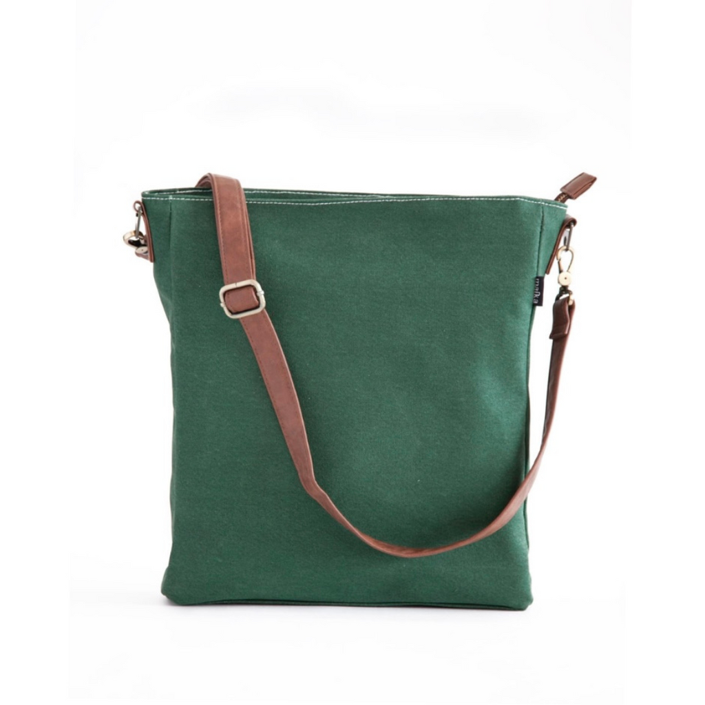 City Sling Waxed Hunter Green