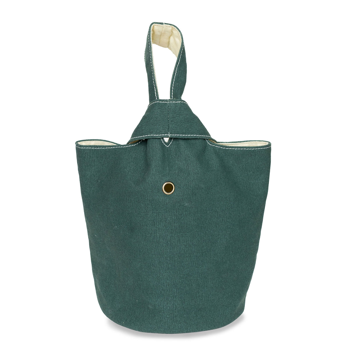 Loop Tote - Waxed Hunter Green
