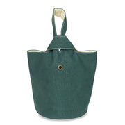 Loop Tote - Waxed Hunter Green