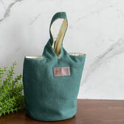Loop Tote - Waxed Hunter Green