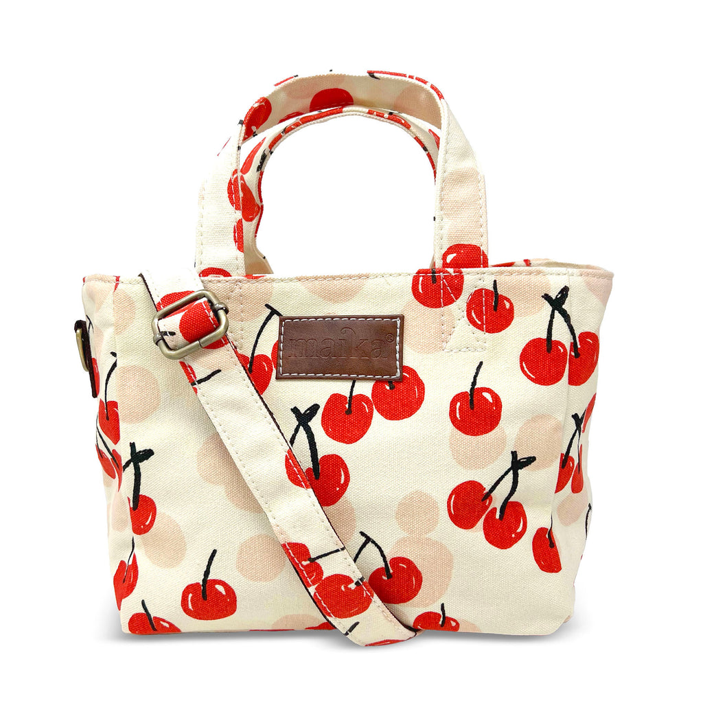 Mini Tote Cherries