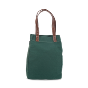 Market Tote - Waxed Hunter Green