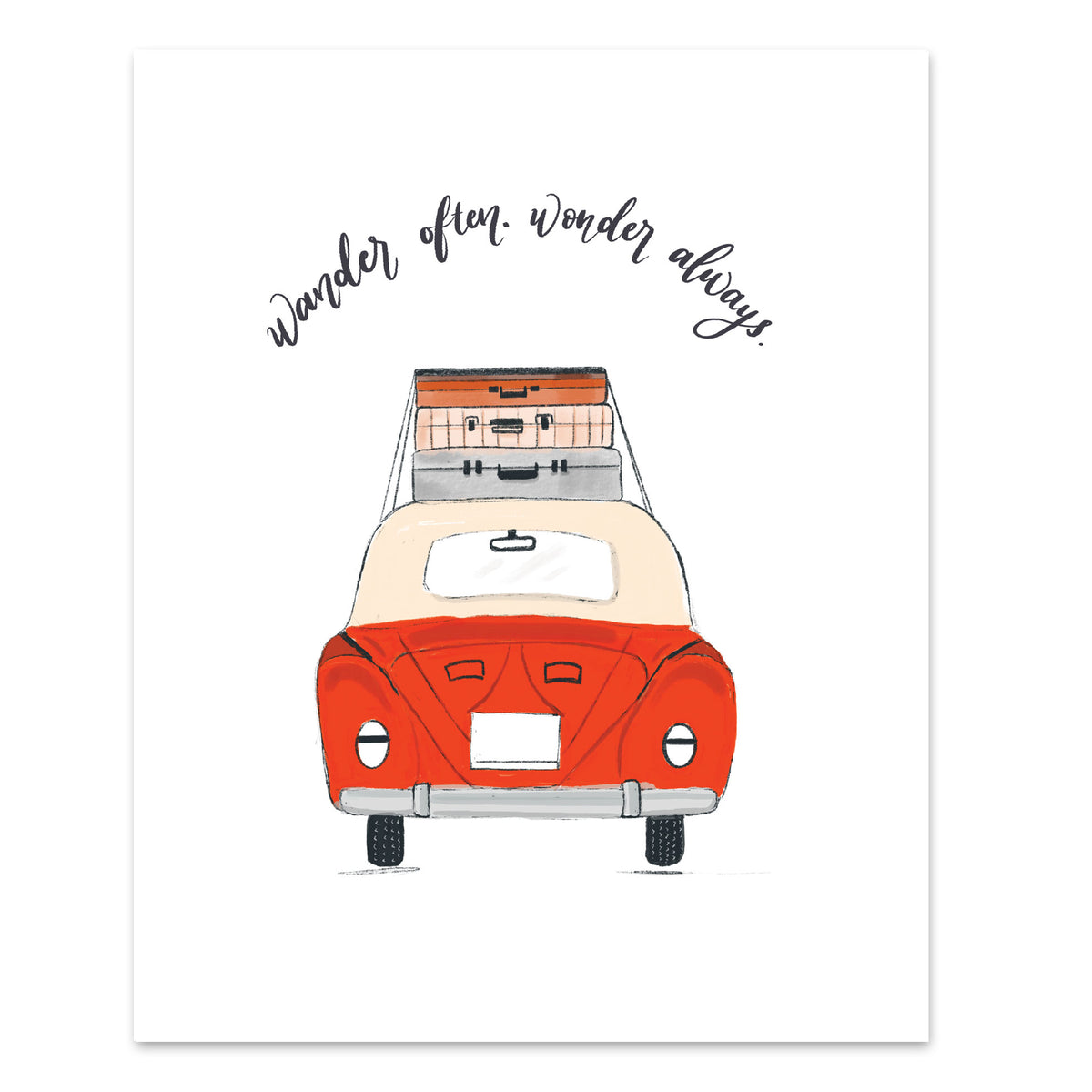 Art Print - Road Trip - Maika&#39;s Wish