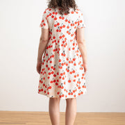 Stockholm Dress - Cherries Red