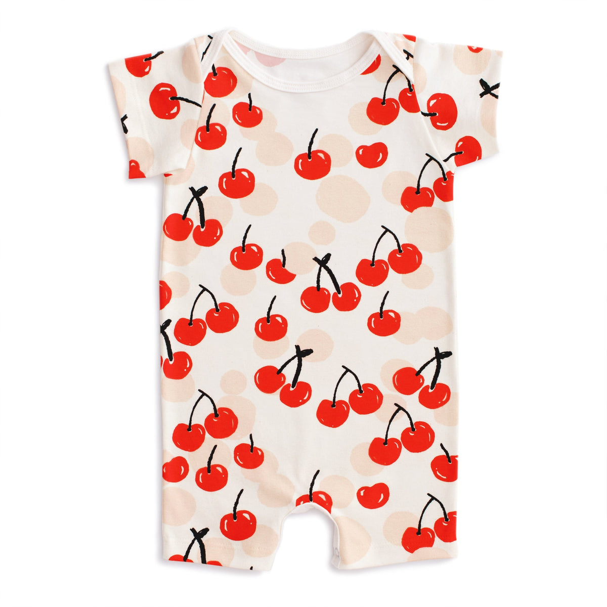 Summer Romper - Cherries Red