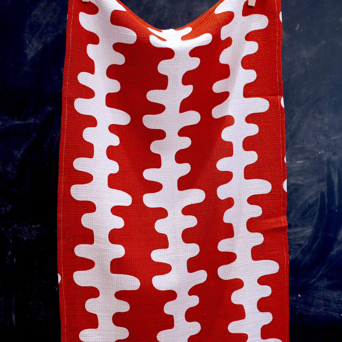 Tea Towel - Echo Tangerine